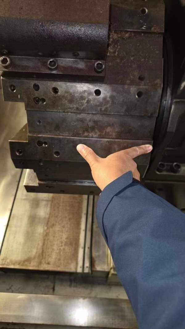 台湾原装立仲CNC-S50/3M超大型重切削数控车床，24寸双.