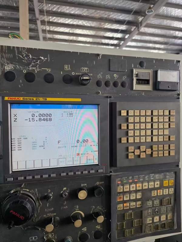 台湾原装泷泽108数控车床，8寸卡盘，12工位刀塔。