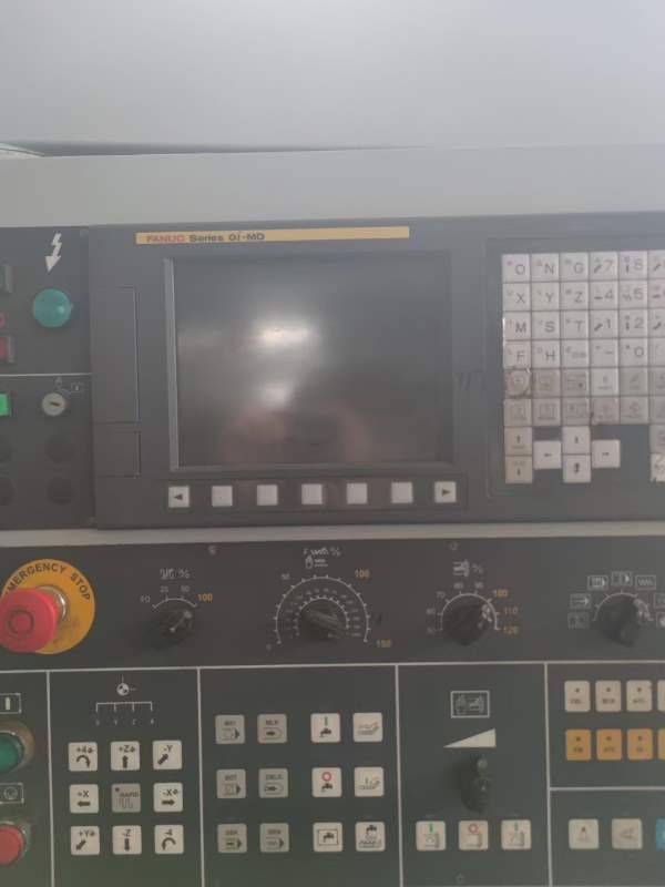 哈挺1000加工中心，三线轨BT40主轴8000转，阿尔法驱动.