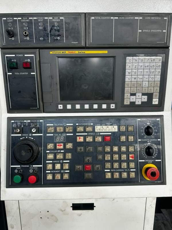 威亚E200C数控车回转直径:550mm，加工直径350，车削长.