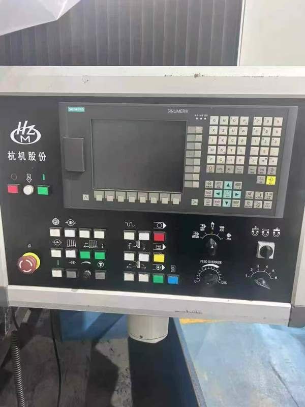 在位出售9成新杭州2512/9数控龙门平面磨床一台、新机8.