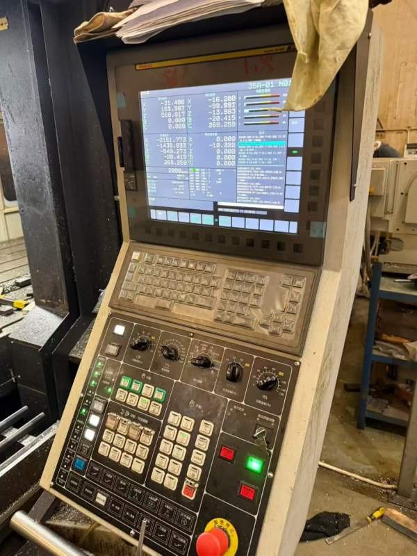 （316图片1台带五轴）四川工厂买下8台台湾威立龙门加.