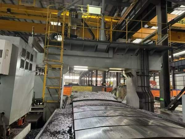 海天四米数控龙门加工中心在位出售，同款三台产地：宁.