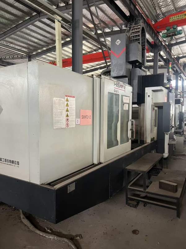 西安工厂海天GU9两米龙门，同款两台工作台，过龙门宽1.