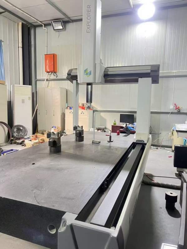 海克斯10.21.08三坐标，工作台，带全自动测头，