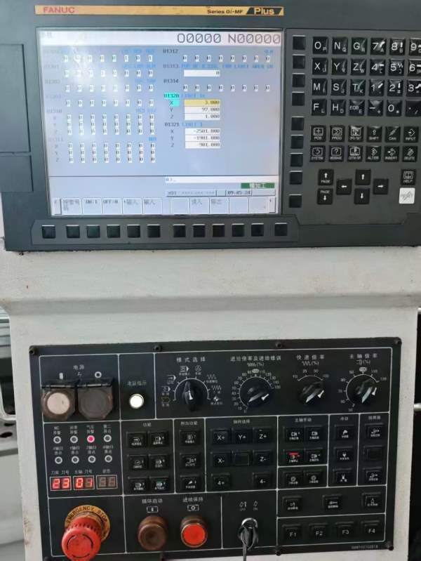 刚刚到货 国盛GMF2519龙门一台，23年设备，两线一硬轨.