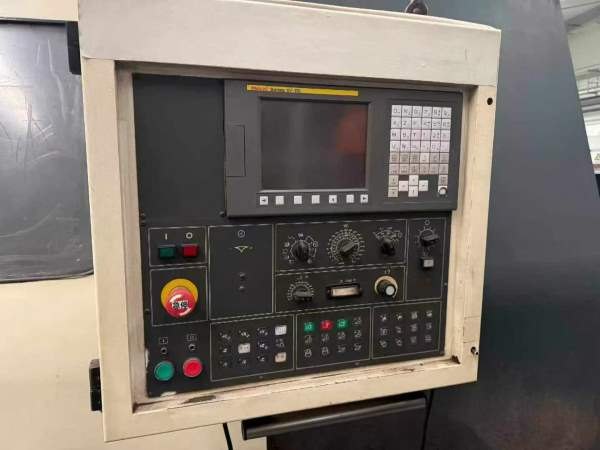 台湾乔福5米大斜车，两轴光栅尺，液压中心架国企在位.