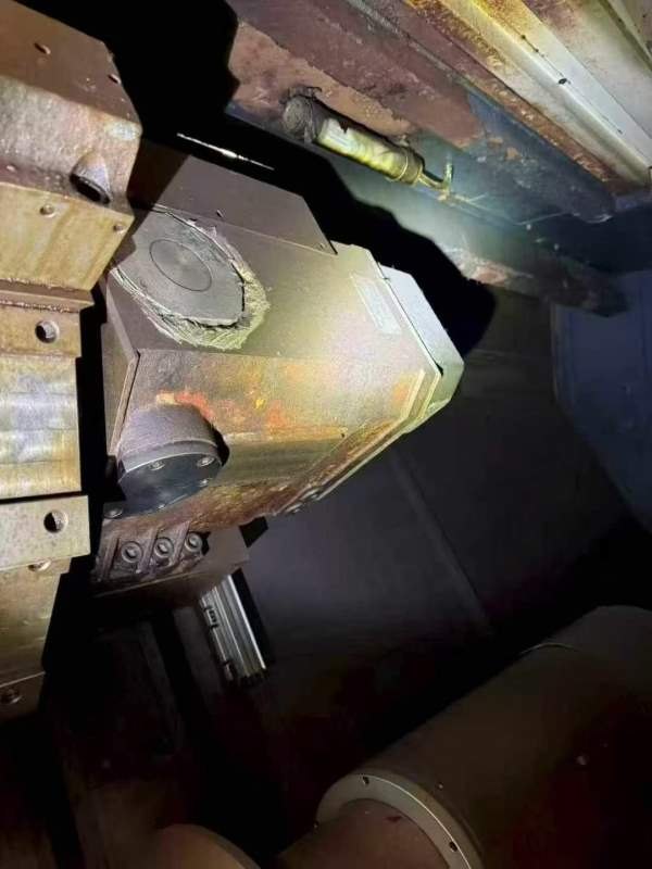 台湾乔福5米大斜车，两轴光栅尺，液压中心架国企在位.