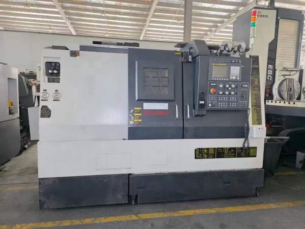 台湾原装友佳双主轴数控车床FTC-350S，同款3台，配8寸.