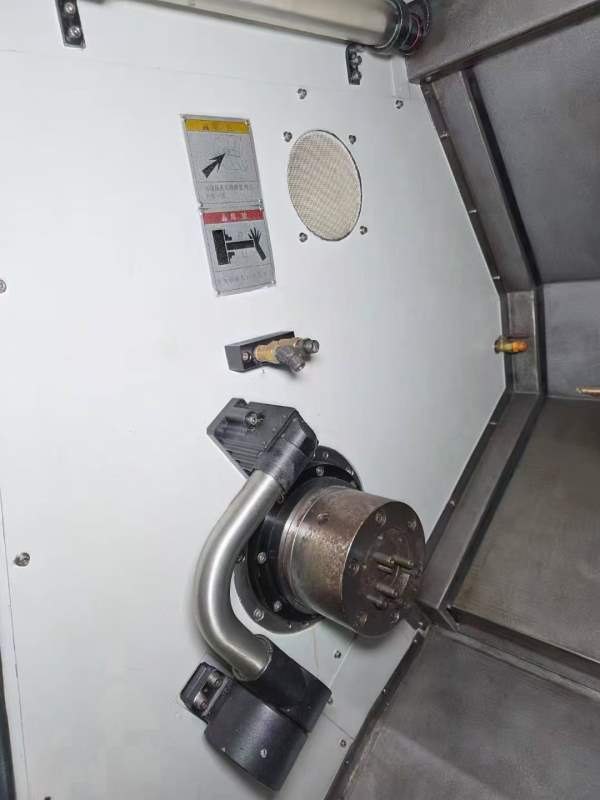 台湾原装友佳双主轴数控车床FTC-350S，同款3台，配8寸.