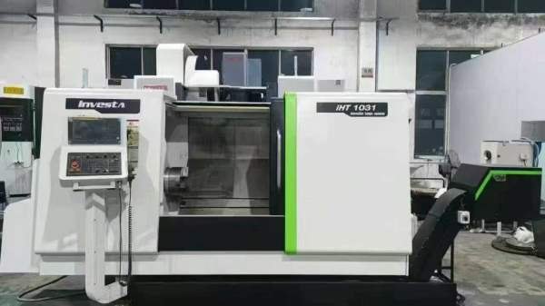 2023年国盛lHT1031数控车床、发那科Plus系统、台湾12.