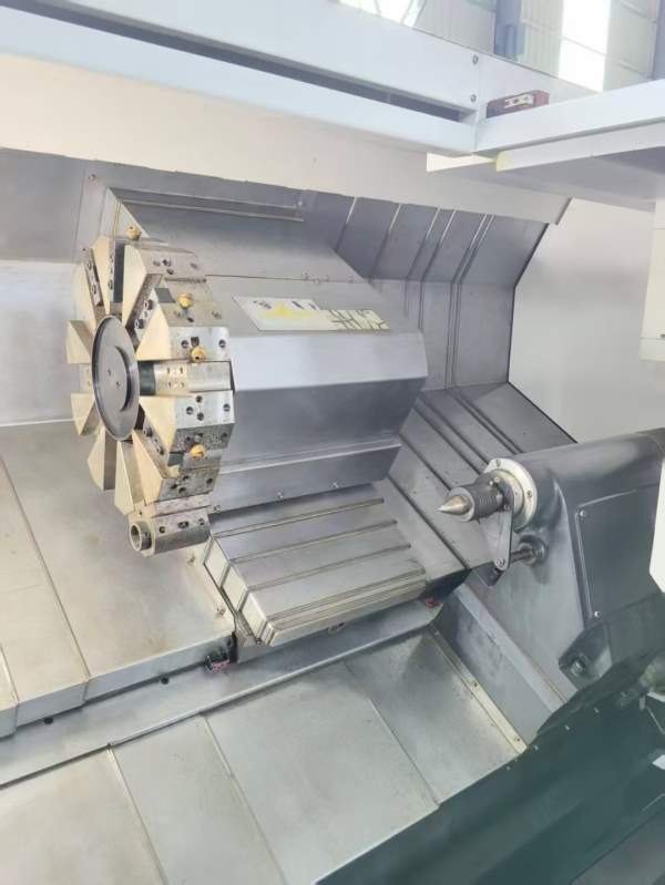 2018年台湾丽驰LT600 数控车床六鑫伺服10工位刀塔  加.