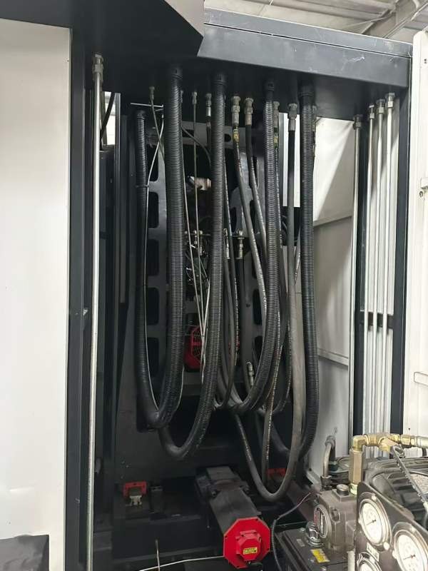 纽威500双台卧加，BT50主轴齿轮头带刀库，需要的库房.