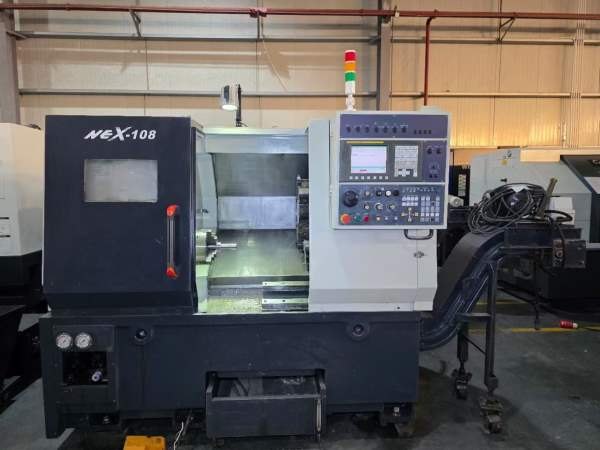 台湾原装泷泽NEX-108数控车床，发那科0i-TF 系统，8寸.