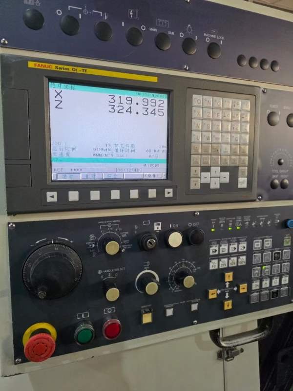 台湾原装泷泽NEX-108数控车床，发那科0i-TF 系统，8寸.