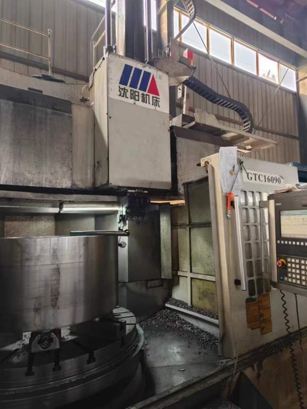 出售一台沈阳1.6米高速数控立车，西门子系统，伺服电.