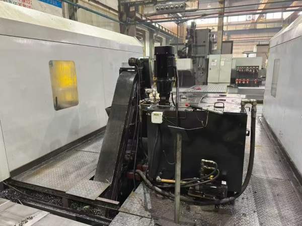 2017年台湾威立落地式镗铣加工中心，主轴加大400的BT5.