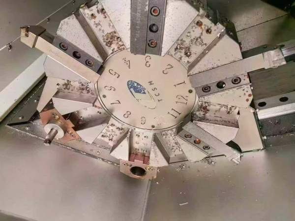 使用几百小时、出口型国盛、2023年国盛lHT1031数控车.