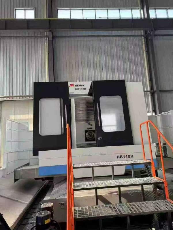 刚刚拿下一台（全新未用）纽威110H数控镗铣床、BT50齿.