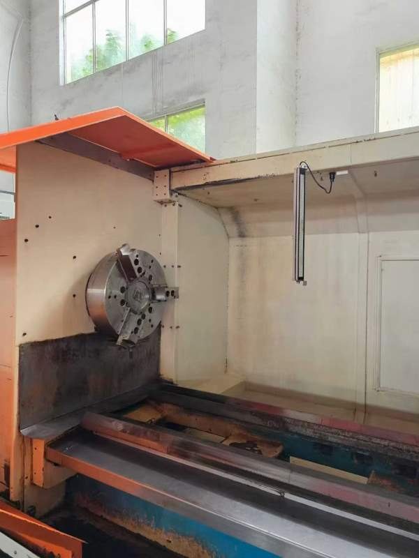 台湾金耀L65/2800精密数控车床，油缸车床，18寸液压卡.