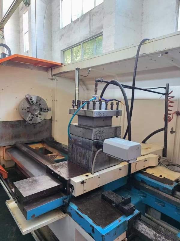 台湾金耀L65/2800精密数控车床，油缸车床，18寸液压卡.