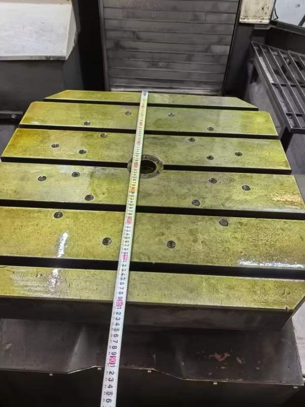 准新国祥HE800L卧式加工中心发那科MFPLUS系统af电机驱.