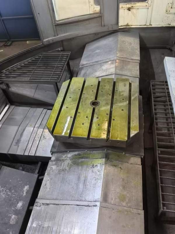 准新国祥HE800L卧式加工中心发那科MFPLUS系统af电机驱.