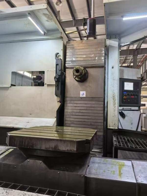 准新国祥HE800L卧式加工中心发那科MFPLUS系统af电机驱.