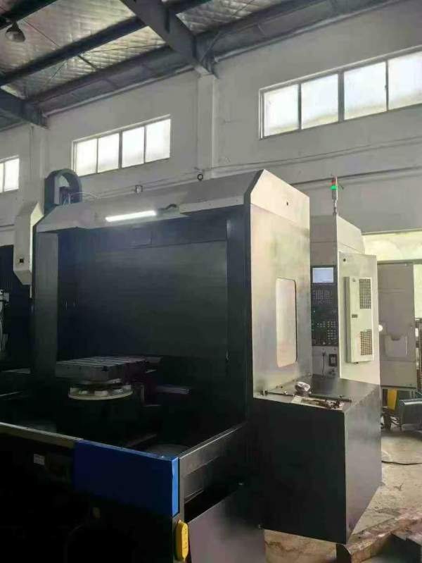 2018年苏州纽威HM503T卧加双工作台交换三轴滚柱导轨发.