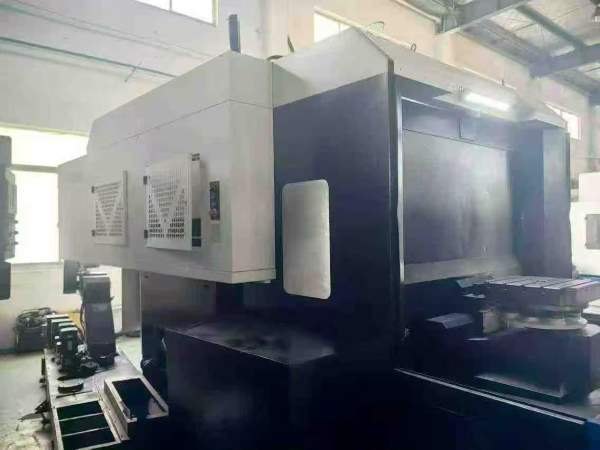 2018年苏州纽威HM503T卧加双工作台交换三轴滚柱导轨发.