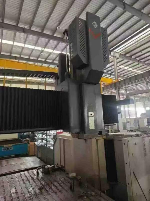 刚拿下一台海天4028重型龙门加工中心，工作台4000X250.