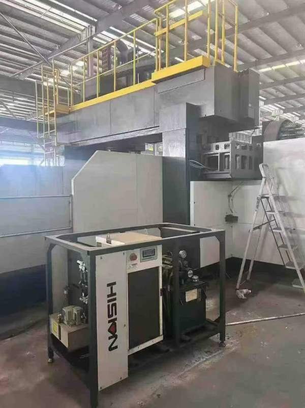 刚拿下一台海天4028重型龙门加工中心，工作台4000X250.