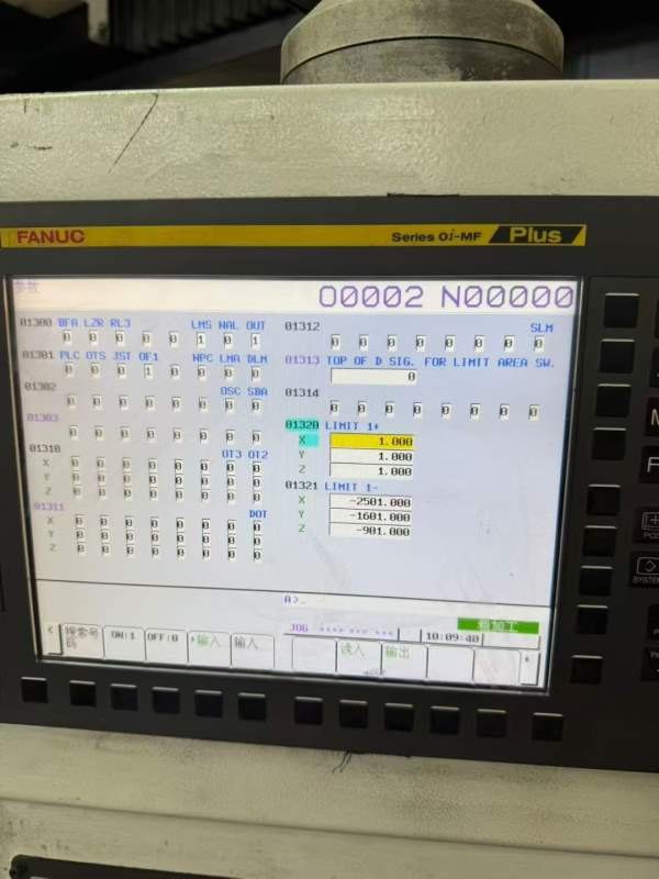 2024年准新南通国盛GMF2716T龙门数控铣床一台,发那科.