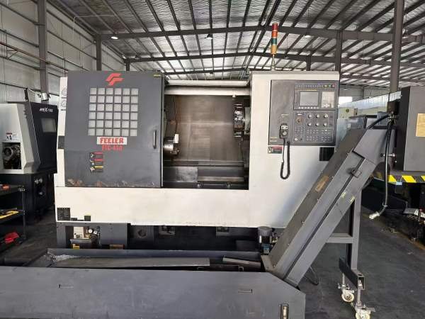 新到友佳FTC450数控车床，发那科oi-TD，配10寸卡盘，1.