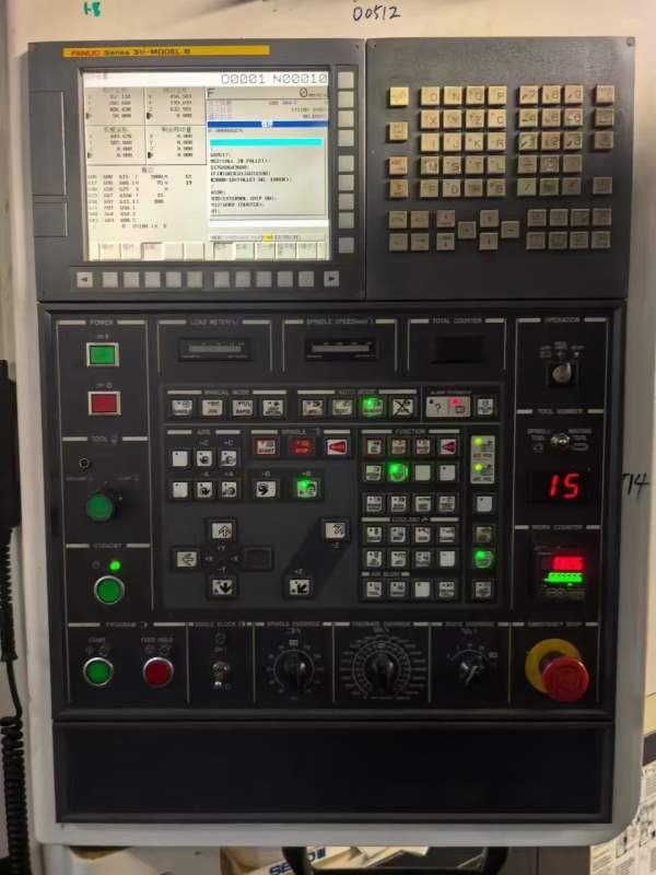 韩国原装威亚HS5000/50双工位卧式加工中心2017年出厂.