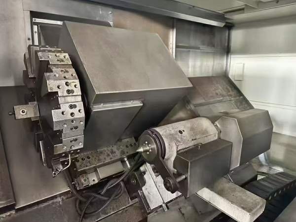 23年云南琥正10寸斜轨车,发那科TF plus系统,加工长.