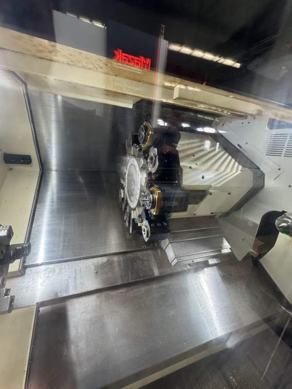 99新马扎克QT200MAL加长版车铣复合卡盘:8寸刀塔:12.