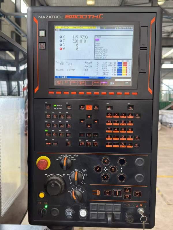 99新马扎克QT200MAL加长版车铣复合卡盘:8寸刀塔:12.