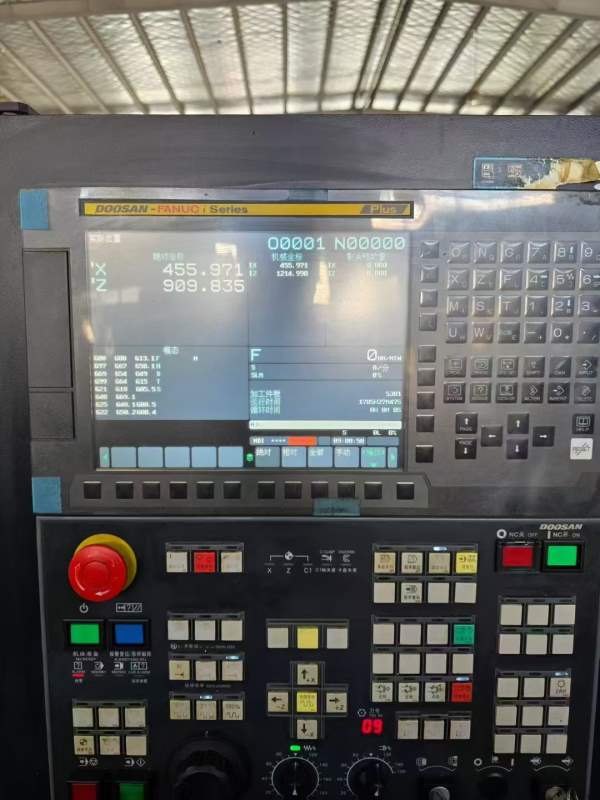 斗山PUMA3050L，12寸卡盘，18.5KW主轴电机，过棒料76.