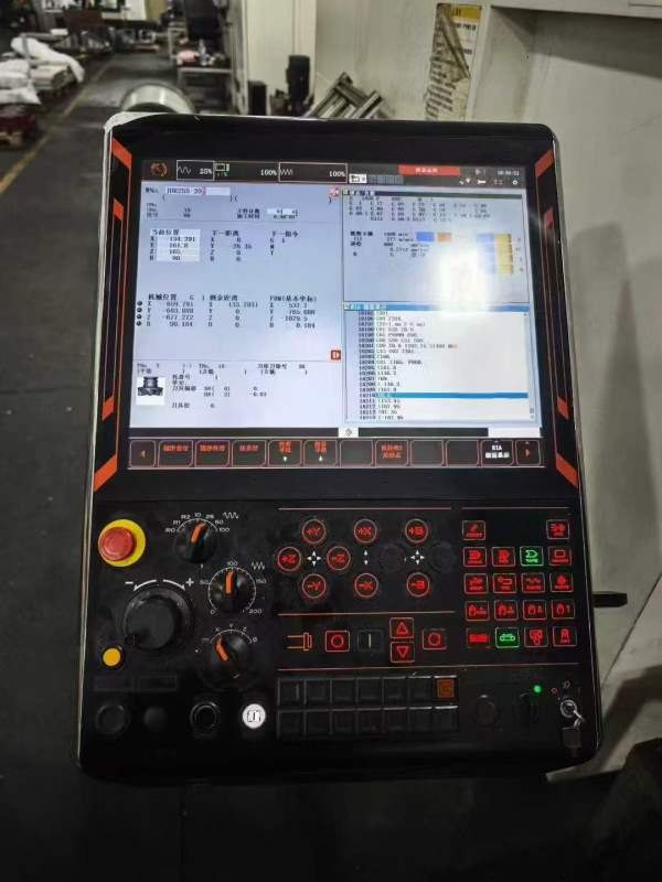 马扎克6800L双工位卧加bt50主轴三轴线规，主轴中心出.