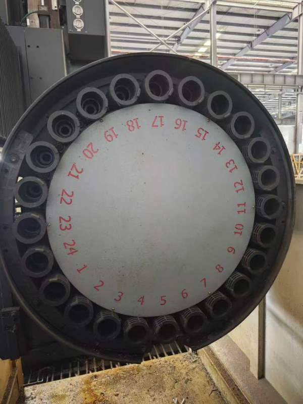 在位出售海天4028数控龙门加工中心发那科MF系统,工作.