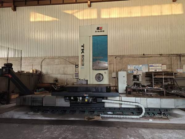 工厂在位出售，安装少用TK6513刨台镗，台面1.82米，西.