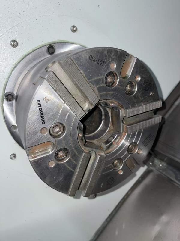 2022年杭州川禾8寸数控斜轨车，两轴线轨，新代22TA系.