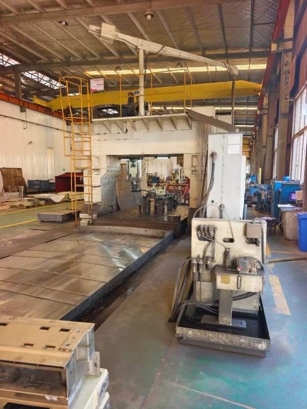 重型海天6228数控龙门发那科系统两线一硬导轨X轴三条.