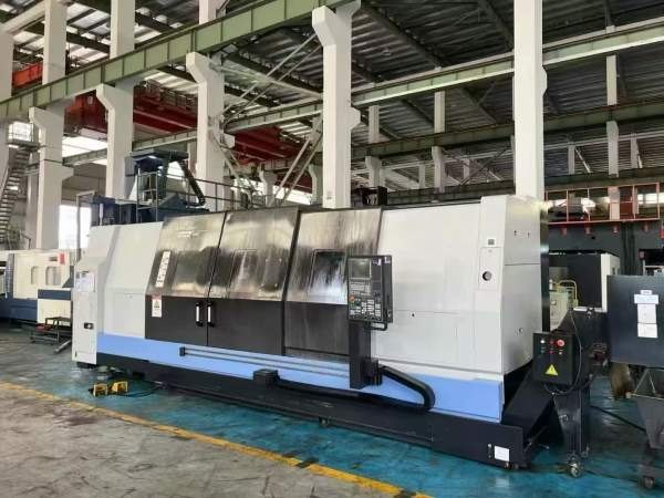 韩国原装进口斗山PUMA600L数控车床，21寸液压卡盘，12.