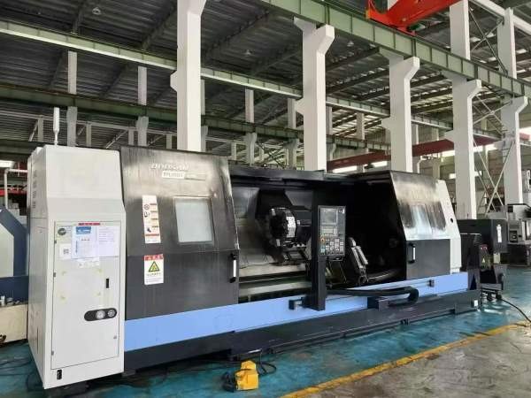 韩国原装进口斗山PUMA600L数控车床，21寸液压卡盘，12.