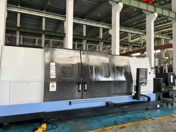 韩国原装进口斗山PUMA600L数控车床，21寸液压卡盘，12.