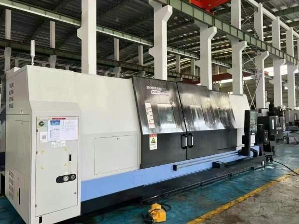 韩国原装进口斗山PUMA600L数控车床，21寸液压卡盘，12.