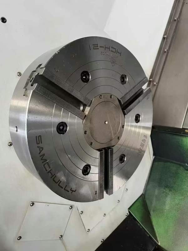 韩国原装进口斗山PUMA600L数控车床，21寸液压卡盘，12.