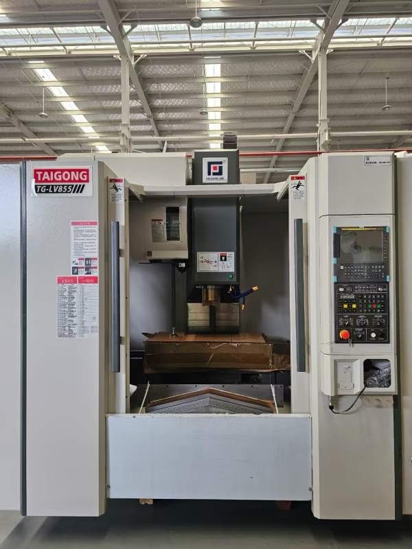 6台全新未用昆山台功855加工中心3台三菱M80系统，3台.